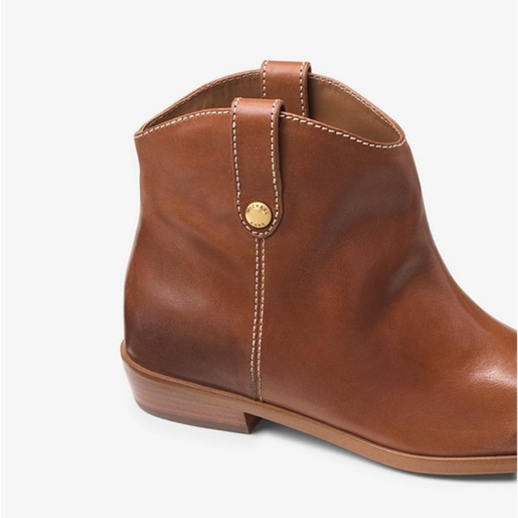 Michael Kors Ashton Brown Leather BootsNEW - Picture 6 of 8